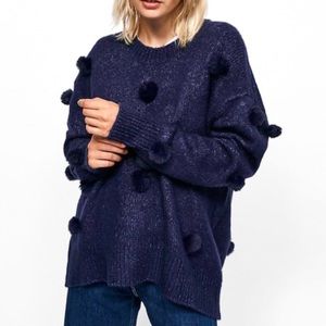 🎀Zara Pompom Sweater🎀